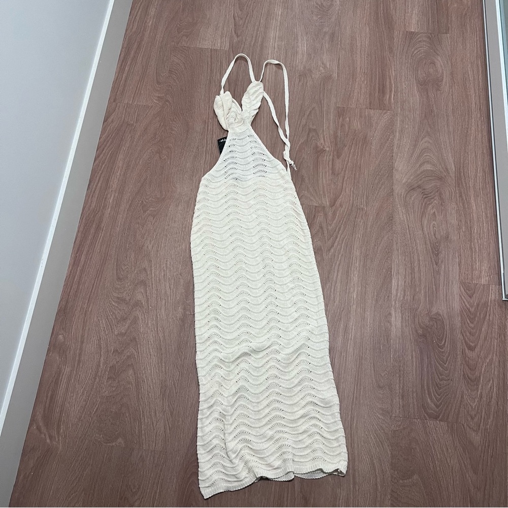 Nasty Gal Crochet Maxi Dress